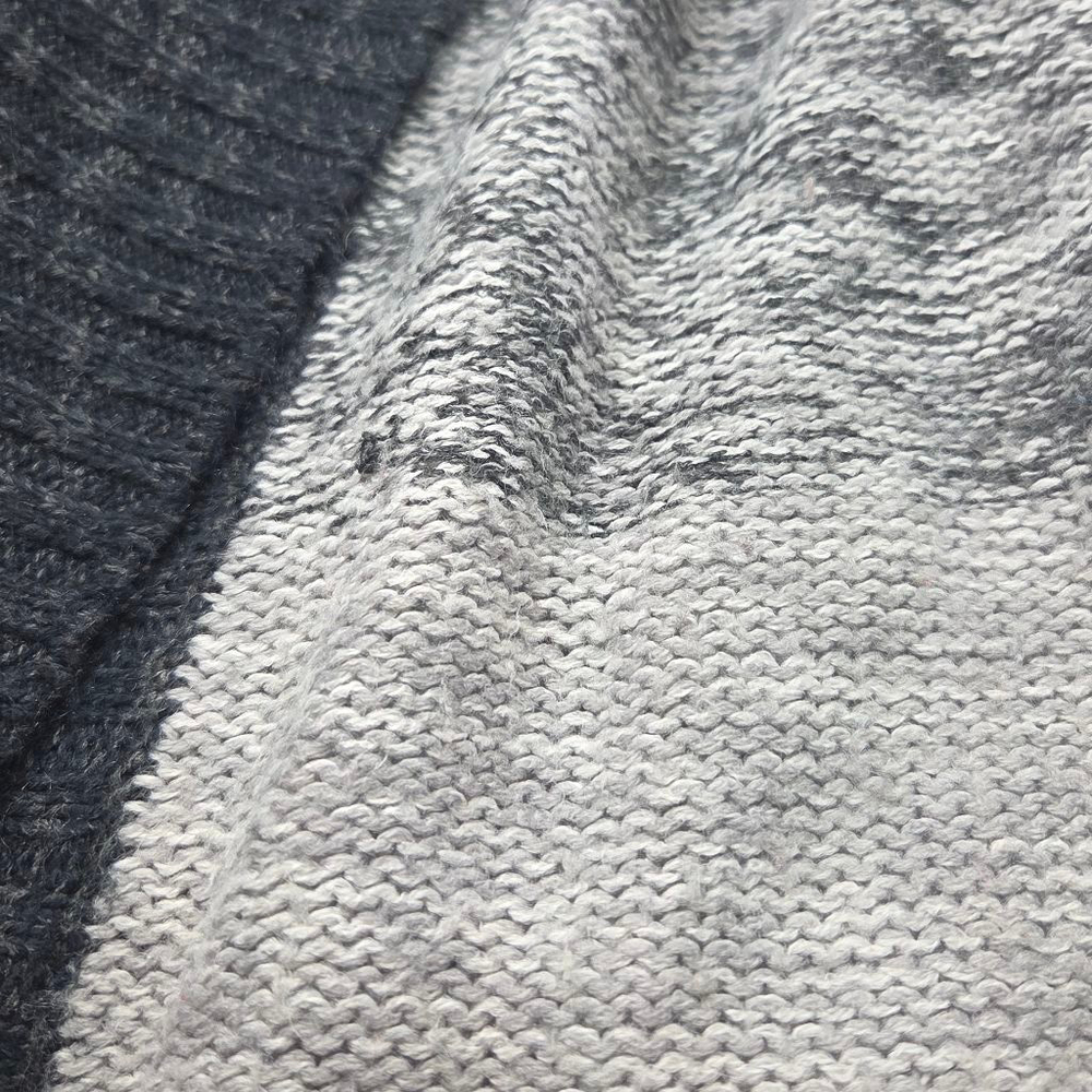 Women's Jason Maxwell Cardigan 2X Gray Black Ombre - Picture 6 of 10